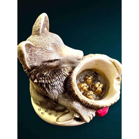 Harmony Kingdom Peace Summit TJWO2 Wolf Little Red Riding Hood - Picture 5 of 8